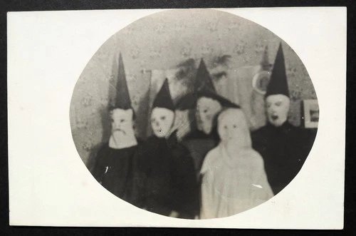 Vintage Halloween RPPC Postcard