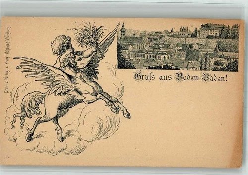 13718881 - 7570 Baden-Baden Scheiner No. 15 Pegasus Forerunner