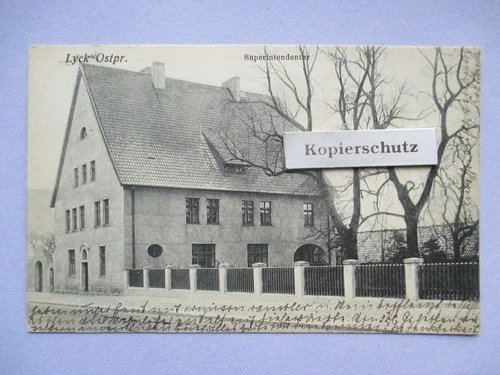 East Prussia / Warmia-Masuria : Lyck / Ełk : Superintendenture : 1909