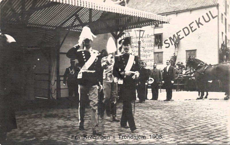 RPPC King Haakon VII of Norway Trondheim Coronation Photo Postcard H28