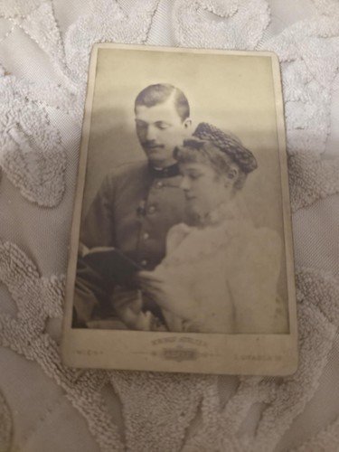 Original Engagement Picture Archduchess Marie Valerie, Empress Elizabeth's Daugh