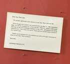 Vintage Star Wars SURVIVAL KIT Original Apology POSTCARD 1981 Kenner Hoth NICE!