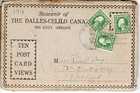 RPPC Set of 10 - The Dalles-Celilo Canal-1911 in souvenir cover; Big Eddy, OR
