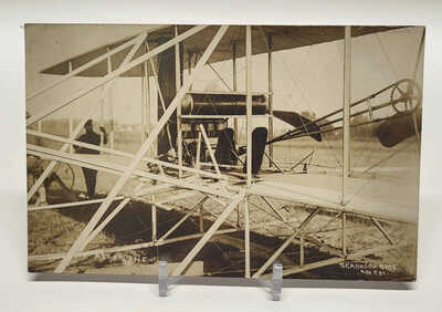 RPPC Wright Brothers Aeroplane 1909 postcard