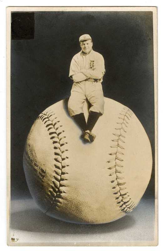 BASEBALL POSTCARD (RPPC). Post marked 1909., original.