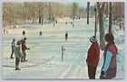 The Ski Tow at The Northfield Inn, East Northfield, Massachusetts Snow Skiers