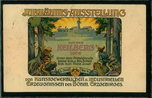 Gustav Zindel Keilberg Rodenau gift of God Egerland Erzgebirge Sudetes Bohemia