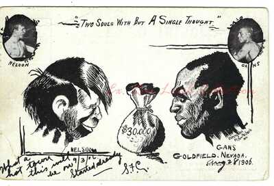 Oscar Nelson vs. Joe Gans Championship Boxing Fight 1906, GOLDFIELD, NEVADA 