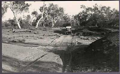 WESTERN AUSTRALIA RARE E.L.MITCHELL REAL PHOTO POSTCARD MURCHISON RIVER 1919 #5