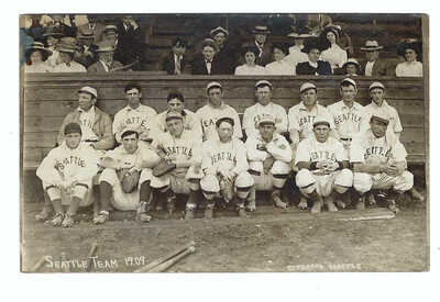 RPPC 1909 Seattle Turks Baseball Team