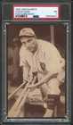 1926-29 EXHIBITS POSTCARD BACK CHUCK KLEIN PSA 1