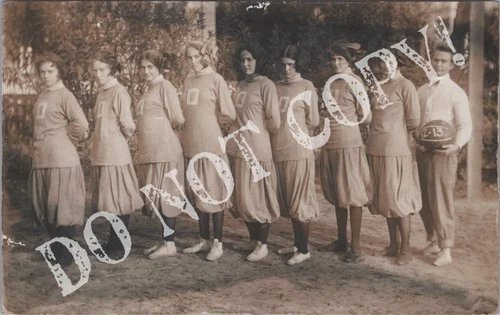 RPPC-Fairhope AL-Basketball Team-Girls Basket Ball-Organic School-Women-1912/13