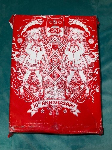 Sameko Saba Omocat Debut Merch Limited Hand Signature Postcard & Hoodie size M