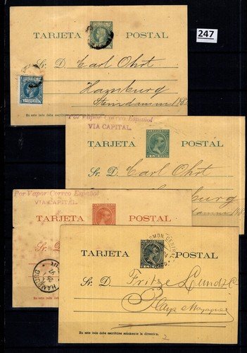 # PUERTO RICO - 4 POSTCARD