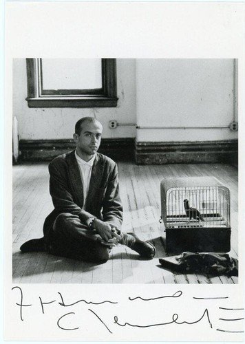 Francesco Clemente-Rare Signed Picture Postcard (Artists)