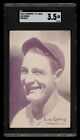 1926-29 Exhibits Set-Break Lou Gehrig Portrait Postcard Back SGC 3.5 VG+
