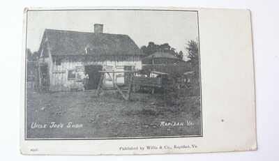 V842:: Posted 1909, Uncle Joe's Shop, Rapidan Virginia, Orange County