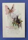 Antique 1908-1915 Halloween Greeting Postcard • E. Nash Co.