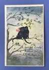 Antique 1914-1920s Halloween Postcard • Charles S. Clark Co.