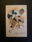 Early 1900s Major Taylor World Champion Cycling Postcard Very Rare
