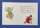 Vintage/ Antique 1908-1915 Halloween Greeting Postcard • H. L. Woehler