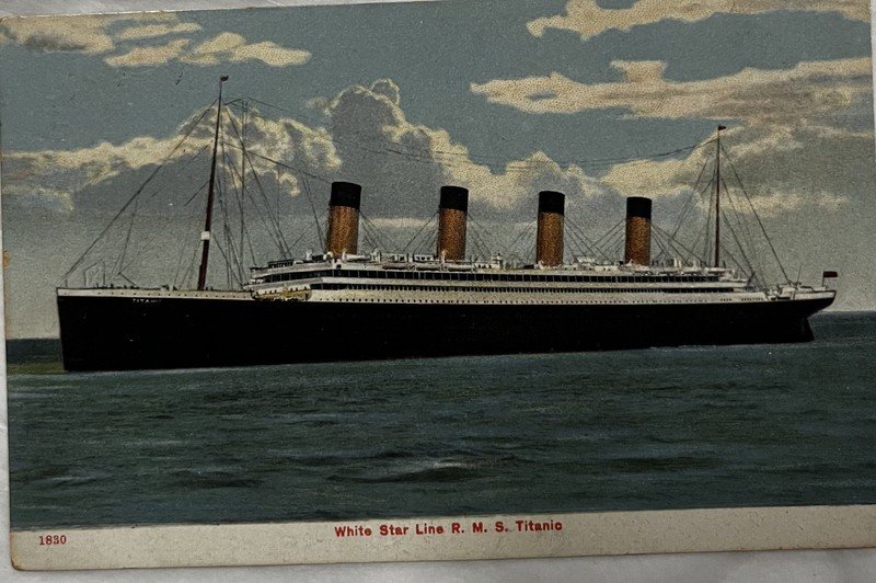 Titanic Postcard Very Fine