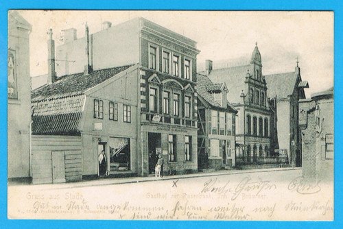 Greetings from Stade 1899 "Gasthof zur Rosenbank"