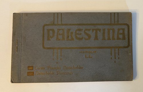 RARE 1880s Palestine Photo Postcards 1st Ed Lot 20 Holy Land Ottoman Judaica
