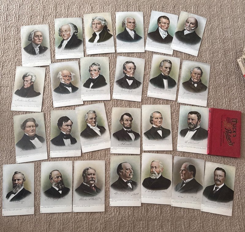 DS1/ Raphael Tuck & Sons James Monroe Postcard # 2328 Presidents of U.S.