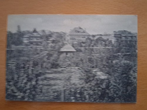 Postcard Görlitz, Birkenstr. 6 Garden