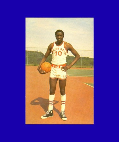Earl Monroe SUPER RARE 1968 Artvue Winston-Salem University Postcard - RC - Mint