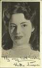 Carry On - HATTIE JACQUES. Vintage signed post-card sized photo.