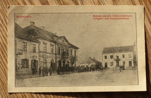 AK 1916 +++ KROSNIEWICE / KROßWITZ - FELDPOST ++ Kutno Lodz Warschau Posen Plock