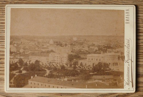 KAB Photo 1889 +++ Wilna/Vilnius/Вильнюс - Rare Partial View +++ Lithuania