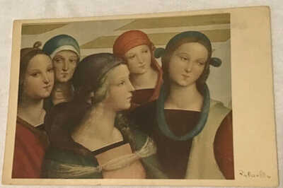 Raffaello Sanzio ( Dettaglio) Sposalizio Della Vergine, Printed In Italy, N 3