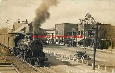 Depot, North Carolina, Southern Pines, RPPC, Seaboard Air Line Railroad Station