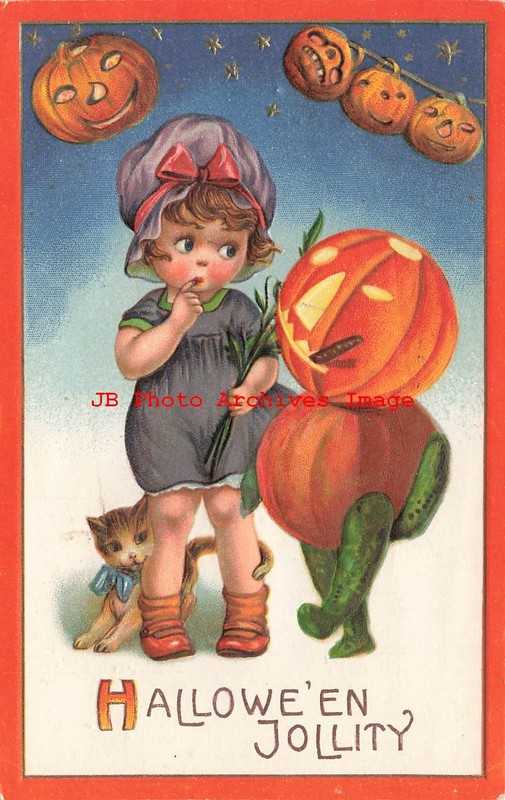 Halloween, Winsch NC No WIN03-1, Jason Freixas, Girl with JOL Man Smoking Cigar