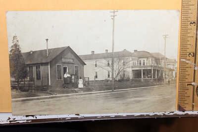 1900s Dothan Alabama Thrasher Hotel Postcard RPPC North Foster Street Rare