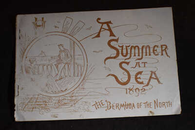 1892 A Summer at Sea...Ocean View Hotel Brochure - Block Island, RI